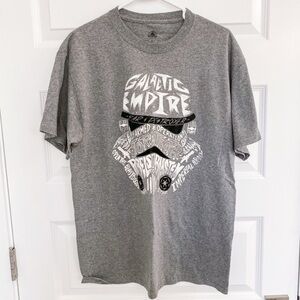 NWOT Disney Star Wars Empire Shirt with Felt Details (L)
